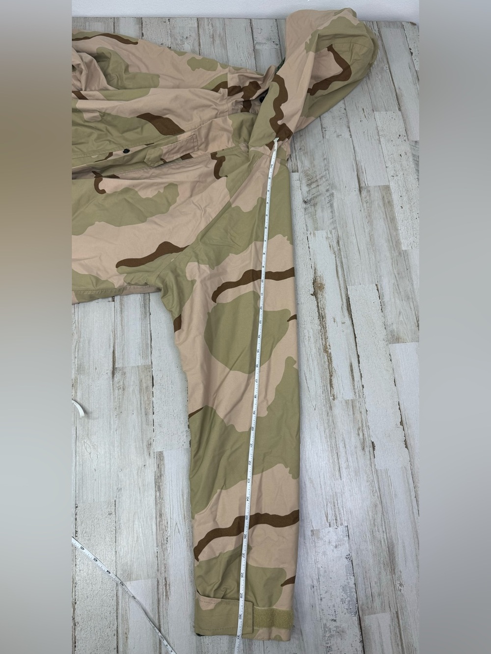 VTG Mens US Calvary Gore-Tex DCU DCN Desert Night Camo Reversible Jacket S-L - Picture 7 of 16